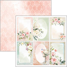 Load image into Gallery viewer, Ciao Bella - 8x8 Paper Pad - 12/Pkg - Blooming. Winter has passed: the sun gets warmer, the days are longer and bring us to the season of fragrant blossoms, coloured petals and sparkling air that slowly advances... there is no doubt, Spring is upon us! Available at Embellish Away located in Bowmanville Ontario Canada
