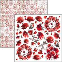 Load image into Gallery viewer, Ciao Bella - 8x8 Paper Pad - 12/Pkg - Paris Je t’aime. “Paris Je t’aime” is an elegant and modern collection that celebrates Paris with a refined combination of white, black, and red details. Available at Embellish Away located in Bowmanville Ontario Canada

