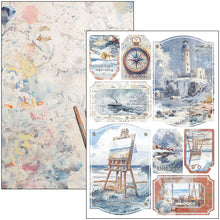 Load image into Gallery viewer, Ciao Bella - A4 Creative Pad - An Artist Journey. Includes 9 Sheets. Available at Embellish Away located in Bowmanville Ontario Canada.
