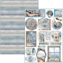 Load image into Gallery viewer, Ciao Bella - A4 Creative Pad - An Artist Journey. Includes 9 Sheets. Available at Embellish Away located in Bowmanville Ontario Canada.
