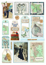 Cargar imagen en el visor de la galería, Ciao Bella - A4 Creative Pad - Eastern Journey. Includes 9 Sheets. Available at Embellish Away located in Bowmanville Ontario Canada.
