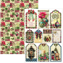 गैलरी व्यूवर में इमेज लोड करें, Ciao Bella - A4 Creative Pad - Merry &amp; Bright. Includes 9 Sheets. Available at Embellish Away located in Bowmanville Ontario Canada.
