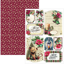 गैलरी व्यूवर में इमेज लोड करें, Ciao Bella - A4 Creative Pad - Merry &amp; Bright. Includes 9 Sheets. Available at Embellish Away located in Bowmanville Ontario Canada.

