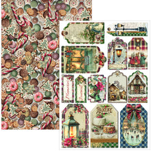 गैलरी व्यूवर में इमेज लोड करें, Ciao Bella - A4 Creative Pad - Merry &amp; Bright. Includes 9 Sheets. Available at Embellish Away located in Bowmanville Ontario Canada.
