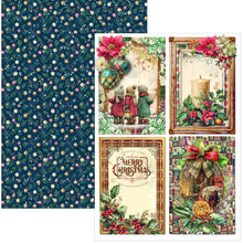 गैलरी व्यूवर में इमेज लोड करें, Ciao Bella - A4 Creative Pad - Merry &amp; Bright. Includes 9 Sheets. Available at Embellish Away located in Bowmanville Ontario Canada.
