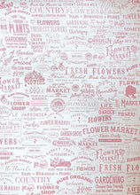 Load image into Gallery viewer, Ciao Bella - A4 Deluxe Paper - Pearl - Flower Shop. Includes 5 sheets. Available at Embellish Away located in Bowmanville Ontario Canada.
