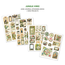 Load image into Gallery viewer, Ciao Bella - A4 Junk Journal &amp; Ephemera Book - Jungle Vibes. Includes 32 Pages. Available at Embellish Away located in Bowmanville Ontario Canada.

