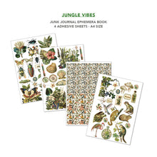 Load image into Gallery viewer, Ciao Bella - A4 Junk Journal &amp; Ephemera Book - Jungle Vibes. Includes 32 Pages. Available at Embellish Away located in Bowmanville Ontario Canada.
