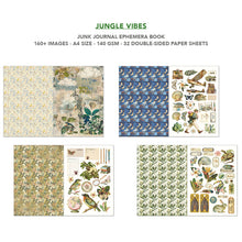 Load image into Gallery viewer, Ciao Bella - A4 Junk Journal &amp; Ephemera Book - Jungle Vibes. Includes 32 Pages. Available at Embellish Away located in Bowmanville Ontario Canada.
