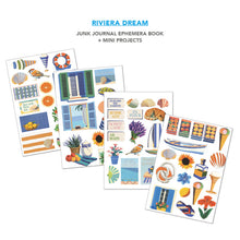 將圖片載入圖庫檢視器 Ciao Bella - A4 Junk Journal &amp; Ephemera Book - Riviera Dream. Includes 32 Pages. Available at Embellish Away located in Bowmanville Ontario Canada.
