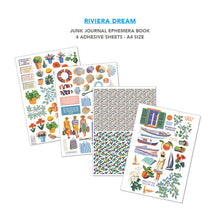 將圖片載入圖庫檢視器 Ciao Bella - A4 Junk Journal &amp; Ephemera Book - Riviera Dream. Includes 32 Pages. Available at Embellish Away located in Bowmanville Ontario Canada.
