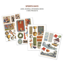Load image into Gallery viewer, Ciao Bella - A4 Junk Journal &amp; Ephemera Book - Sports Days. Includes 32 Pages. Available at Embellish Away located in Bowmanville Ontario Canada.
