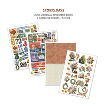 Load image into Gallery viewer, Ciao Bella - A4 Junk Journal &amp; Ephemera Book - Sports Days. Includes 32 Pages. Available at Embellish Away located in Bowmanville Ontario Canada.
