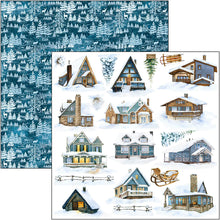 Load image into Gallery viewer, Ciao Bella - Fussy Cut Pad 6x6 24/Pkg - Winter Journey. With beautiful snowy images the Winter Journey collection has a cool color palette of ice blue and white perfect for your Winter projects and greeting cards. Available at Embellish Away located in Bowmanville Ontario Canada.
