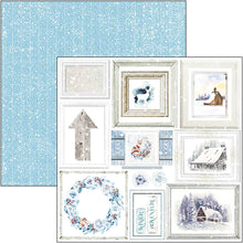 Load image into Gallery viewer, Ciao Bella - Fussy Cut Pad 6x6 24/Pkg - Winter Journey. With beautiful snowy images the Winter Journey collection has a cool color palette of ice blue and white perfect for your Winter projects and greeting cards. Available at Embellish Away located in Bowmanville Ontario Canada.
