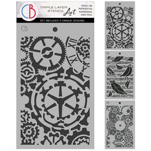 Charger l'image dans la galerie, Ciao Bella - Triple Layer Stencil Art Set - Typographic. Includes 3 designs. Available at Embellish Away located in Bowmanville Ontario Canada.
