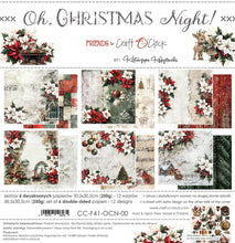 Charger l'image dans la galerie, Craft O'Clock - 12X12 Paper Pad - Oh Christmas Night. Available at Embellish away located in Bowmanville Ontario Canada.
