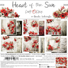 Charger l'image dans la galerie, Craft O'Clock - 6X6 Paper Pad - Heart of the Sun. Available at Embellish Away located in Bowmanville Ontario Canada.
