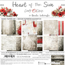 Charger l'image dans la galerie, Craft O'Clock - 8X8 Basics Paper Pad - Heart of the Sun. Available at Embellish Away located in Bowmanville Ontario Canada.
