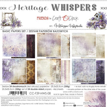 將圖片載入圖庫檢視器 Craft O'Clock - 8X8 Basics Paper Pad - Heritage Whispers. Available at Embellish Away located in Bowmanville Ontario Canada.
