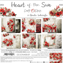 Charger l'image dans la galerie, Craft O'Clock - 8X8 Paper Pad - Heart of the Sun. Available at Embellish Away located in Bowmanville Ontario Canada.
