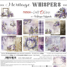 Load image into Gallery viewer, Craft O'Clock - 8X8 Paper Pad - Heritage Whispers. Available at Embellish Away located in Bowmanville Ontario Canada.
