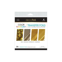 Charger l'image dans la galerie, Deco Foil - Harmony Foil Pack - 6X6 - 20 Sheets - Select from Drop Down
