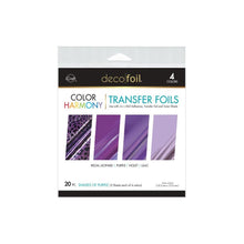 Charger l'image dans la galerie, Deco Foil - Harmony Foil Pack - 6X6 - 20 Sheets - Select from Drop Down
