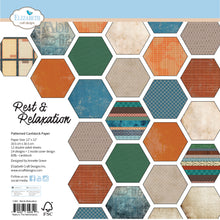 Charger l'image dans la galerie, Elizabeth Craft - 12X12 Printed Cardstock Pack - Rest &amp; Relaxation. Available at Embellish Away located in Bowmanville Ontario Canada.
