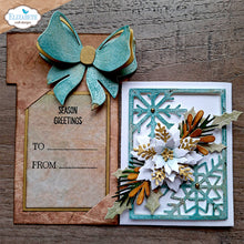 Cargar imagen en el visor de la galería, Elizabeth Craft - Clear Stamp - Warm Wishes Sentiments. Includes 14 stamps. Available at Embellish Away located in Bowmanville Ontario Canada. Example by Elizabeth Crafts brand ambassador.
