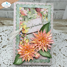 Charger l'image dans la galerie, Elizabeth Craft - Metal Die - Dahlia. Available at Embellish Away located in Bowmanville Ontario Canada. Example by brand ambassador.
