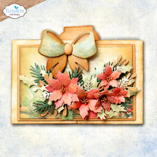 Load image into Gallery viewer, Elizabeth Craft - Metal Die - Festive Floral and Foliage. Includes 16 Dies. Available at Embellish Away located in Bowmanville Ontario Canada. Example by brand ambassador at Elizabeth Craft Designs.
