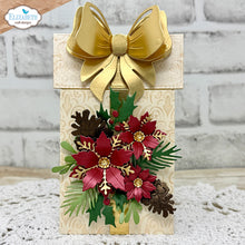 Load image into Gallery viewer, Elizabeth Craft - Metal Die - Festive Floral and Foliage. Includes 16 Dies. Available at Embellish Away located in Bowmanville Ontario Canada. Example by brand ambassador at Elizabeth Craft Designs.
