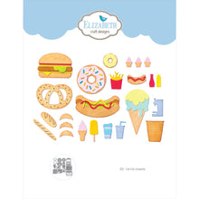Load image into Gallery viewer, Elizabeth Craft - Metal Die - Food Truck Accessories. These dies are compatible with leading die cutting machines (sold separately). These dies are designed to cut through paper, cardstock, and other thin materials. Available at Embellish Away located in Bowmanville Ontario Canada.
