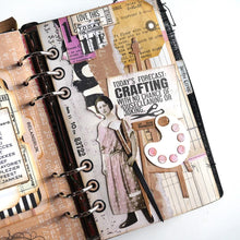 Load image into Gallery viewer, Elizabeth Craft - Metal Die - Planner Essentials 59 - Art Party. Elizabeth Craft dies will give an added touch to any paper project. This package contains a set of 11 metal dies. Easel Die Size: 2.1x6.5 inches. Available at Embellish Away located in Bowmanville Ontario Canada. Example by brand Ambassador.
