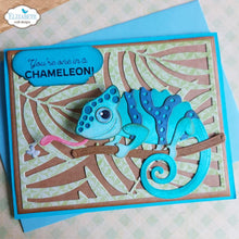 Charger l'image dans la galerie, Elizabeth Craft - Metal Die - Spy The Chameleon. Elizabeth Craft dies will give an added touch to any paper project and are compatible with most die-cutting machines. Available at Embellish Away located in Bowmanville Ontario Canada. Example by brand ambassador.
