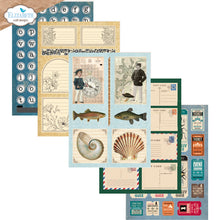 Cargar imagen en el visor de la galería, Elizabeth Craft - Patterned Cardstock Pad - Everyday Ephemera 2. Paper Size: 5.8" x 8.3". Available at Embellish Away in Bowmanville Ontario Canada.
