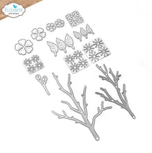 गैलरी व्यूवर में इमेज लोड करें, 4 sizes of elegant 3D cherry blossoms, perfect for adding depth and layers to your floral designs. Available at Embeillish Away located in Bowmanville Ontario Canada.
