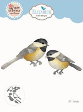 Charger l'image dans la galerie, Elizabeth Craft Designs - Die - Chickadee. Includes 2 birds with detailed layers, perfect for adding dimension and charm to your nature-inspired projects. At Embellish Away in Bowmanville Ontario Canada.
