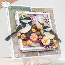 Charger l'image dans la galerie, Elizabeth Craft Designs - Die - Chickadee. Includes 2 birds with detailed layers, perfect for adding dimension and charm to your nature-inspired projects. At Embellish Away in Bowmanville Ontario Canada. Example by brand ambassador.
