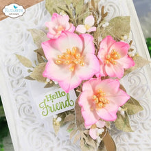Charger l'image dans la galerie, Creates 5 sizes of elegant 3D magnolia flowers perfect for adding depth and layers to your floral designs. At Embellish Away in Bowmanville Ontario Canada. Example by brand ambassador.
