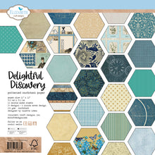 Charger l'image dans la galerie, Elizabeth Crafts - 12X12 Printed Cardstock Pack - Delightful Discovery. Available at Embellish Away located in Bowmanville Ontario Canada.
