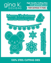 Charger l'image dans la galerie, Gina K. Designs - Stamp &amp; Dies - From Our Mouse to Yours. Available at Embellish Away in Bowmanville Ontario Canada.
