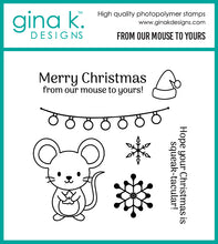 Charger l'image dans la galerie, Gina K. Designs - Stamp &amp; Dies - From Our Mouse to Yours. Available at Embellish Away in Bowmanville Ontario Canada.
