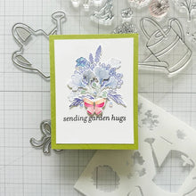 Load image into Gallery viewer, Gina K. Designs - BUNDLE - Stamp, Die &amp; Stencil Set - Garden Party. Set by Lisa Hetrick. Available at Embellish Away in Bowmanville Ontario Canada. Example by Lisa Hetrick.
