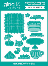 Load image into Gallery viewer, Gina K. Designs - BUNDLE - Stamp, Die &amp; Stencil Set - You're the Sweetest. Set by Lisa Hetrick. Available at Embellish Away in Bowmanville Ontario Canada.
