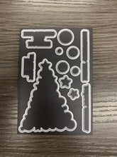 Load image into Gallery viewer, Gina K. Designs - Stamp &amp; Die Set - Graphic Tree. Graphic Tree is a stamp &amp; die set by Gina K Designs. This set is made of premium clear photopolymer and measures 6" X 8". Made in the USA. Available at Embellish Away located in Bowmanville Ontario Canada.
