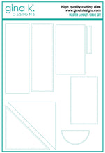 Charger l'image dans la galerie, Gina K. Designs - Dies - Master Layouts 13. Gina K Designs wafer thin metal-etched dies are the highest quality available for your paper crafting projects. Available at Embellish Away located in Bowmanville Ontario Canada.
