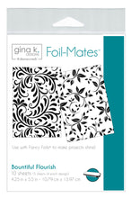 將圖片載入圖庫檢視器 Gina K. Designs - Foil-Mates Remix - 4.25 x 5.5 - Bountiful Flourish. Add sparkle and shine with Foils. Available at Embellish Away located in Bowmanville Ontario.

