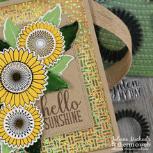 Charger l'image dans la galerie, Gina K. Designs - Foil-Mates Remix - 4.25 x 5.5 - Harvest Texture. Add sparkle and shine with Foils. Available at Embellish Away located in Bowmanville Ontario. Example by Juliana Michaels for Therm o Web
